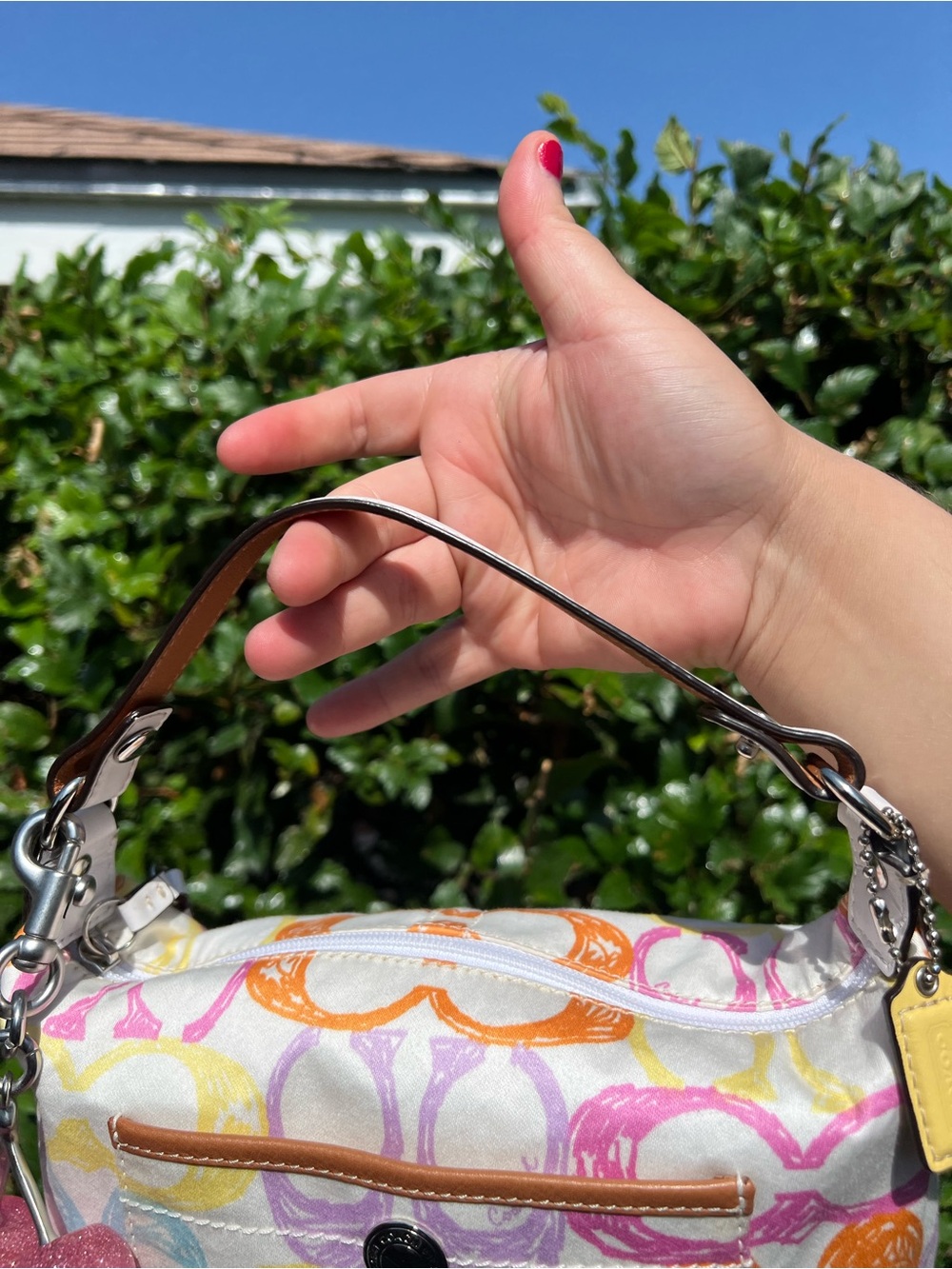 Coach Multicolor Signature Mini bag - Picture 5 of 5
